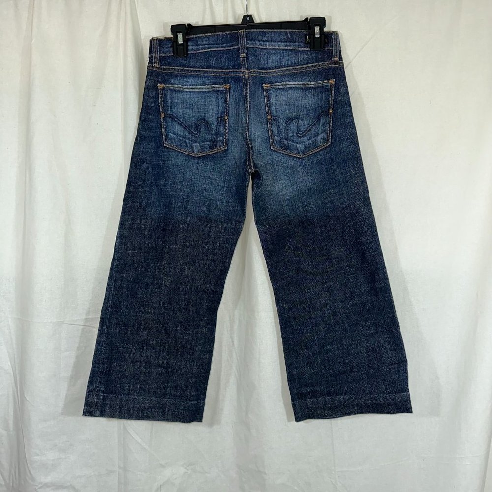 Citizens of Humanity Size 26 Crop Capri Jeans Dark Blue